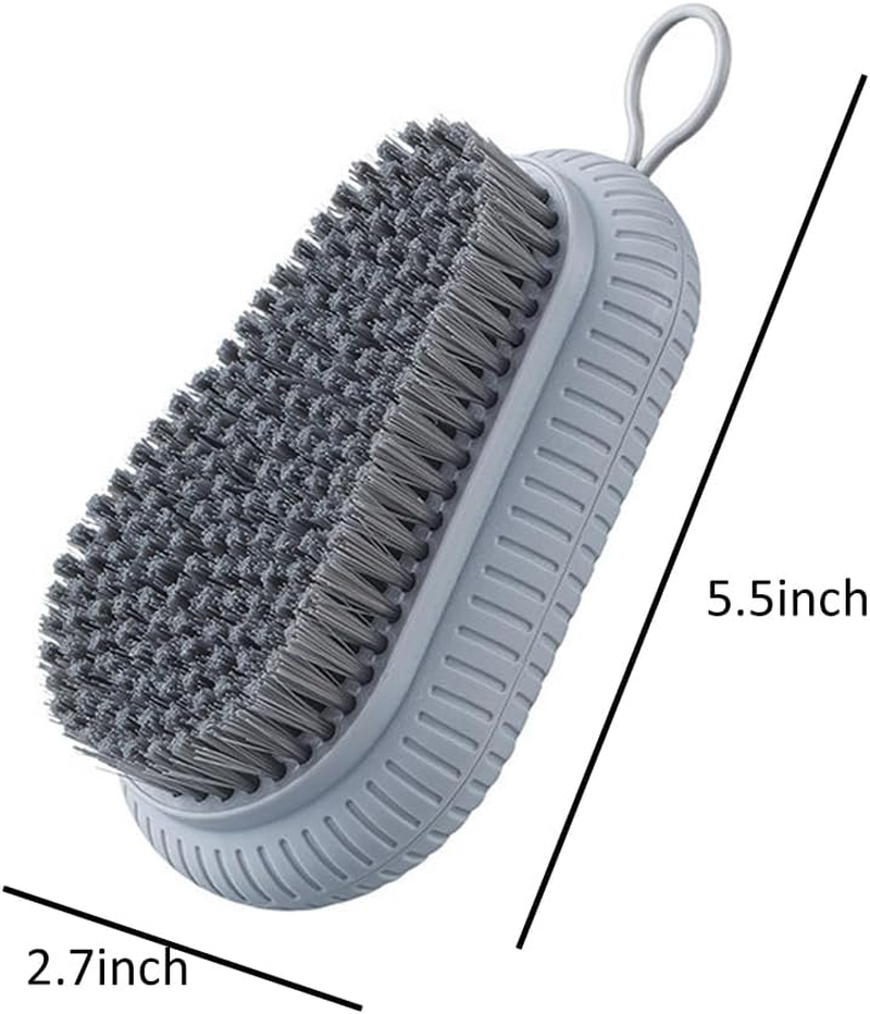 Nayiissi Nail Brush for Cleaning Fingernails, Heavy Duty Nail Scrubber Brush Hand Cleaning Brush, Mechanic Hand Nail Cleaning Brush for Men&Women, Laundry Cloth Shoe Cleaning Brushes image number 4