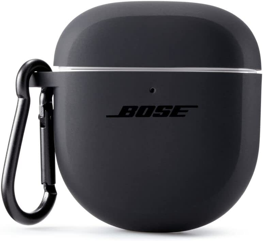 Bose Quietcomfort Ultra Wireless Earbuds (Black) with Bose Silicone Case Cover (Black) image number 2