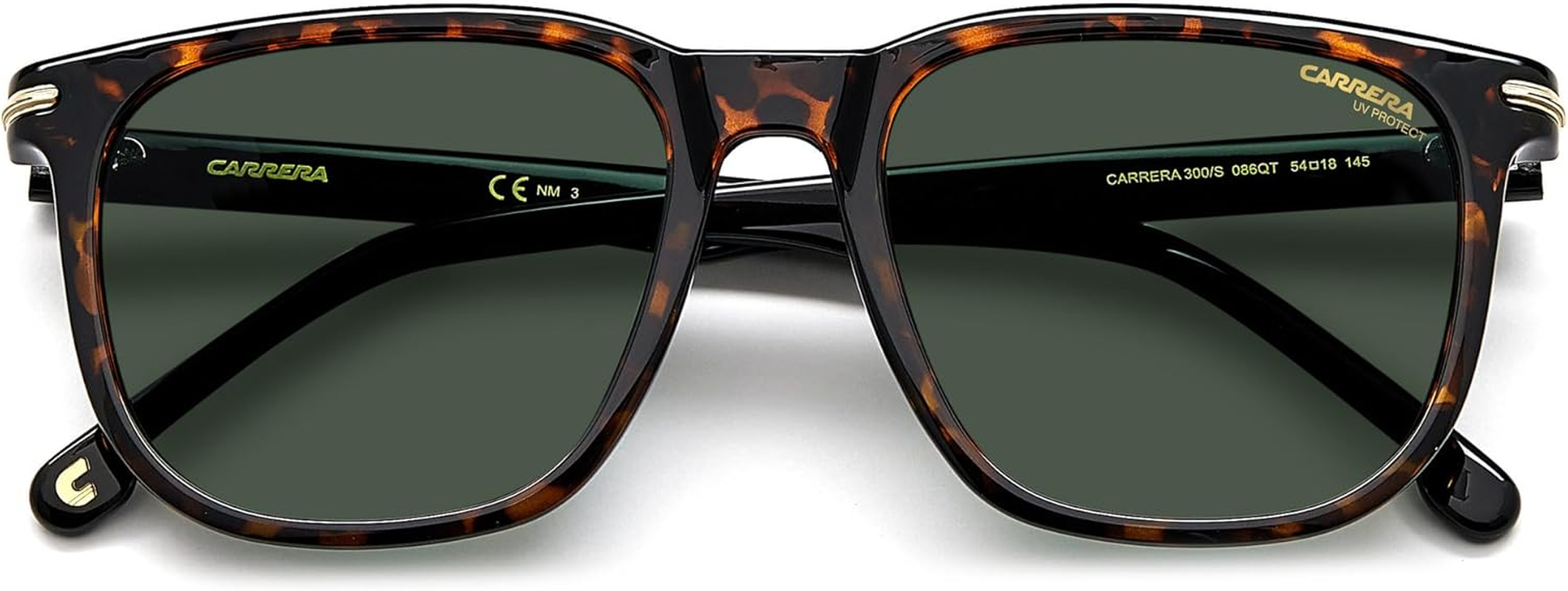 Carrera Unisex Sunglasses - 08A/M9 Black Grey image number 6