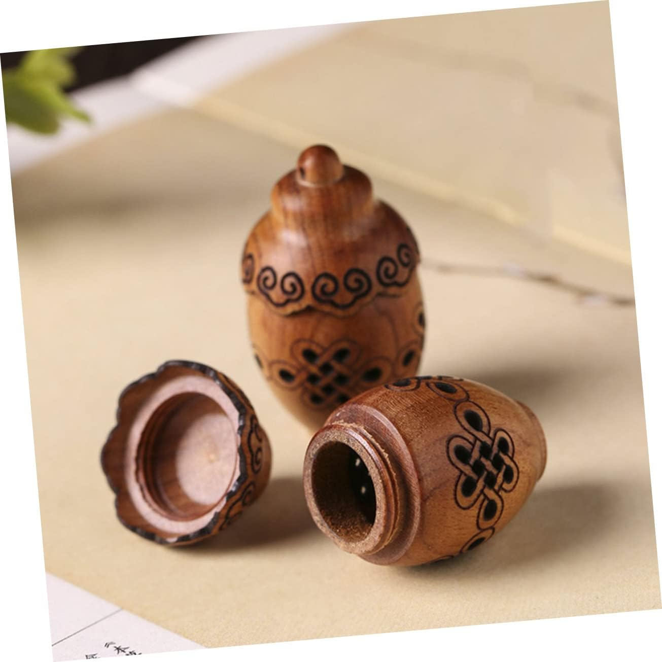 BESPORTBLE 5Pcs Hollow Bottle DIY Portable Fragrance Balls Bottle for Aromatherapy Diffuser for College Apartment Decor Essential Oil Ball image number 1