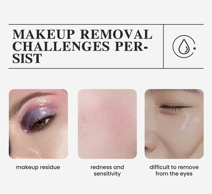 12PCS Individually Cleansing Oil, Mini Face Makeup Pore Cleansing, Speedy & Deep & Gentle Face Cleanser, Facial Oil Cleanser, Travel Size Makeup Remove image number 5