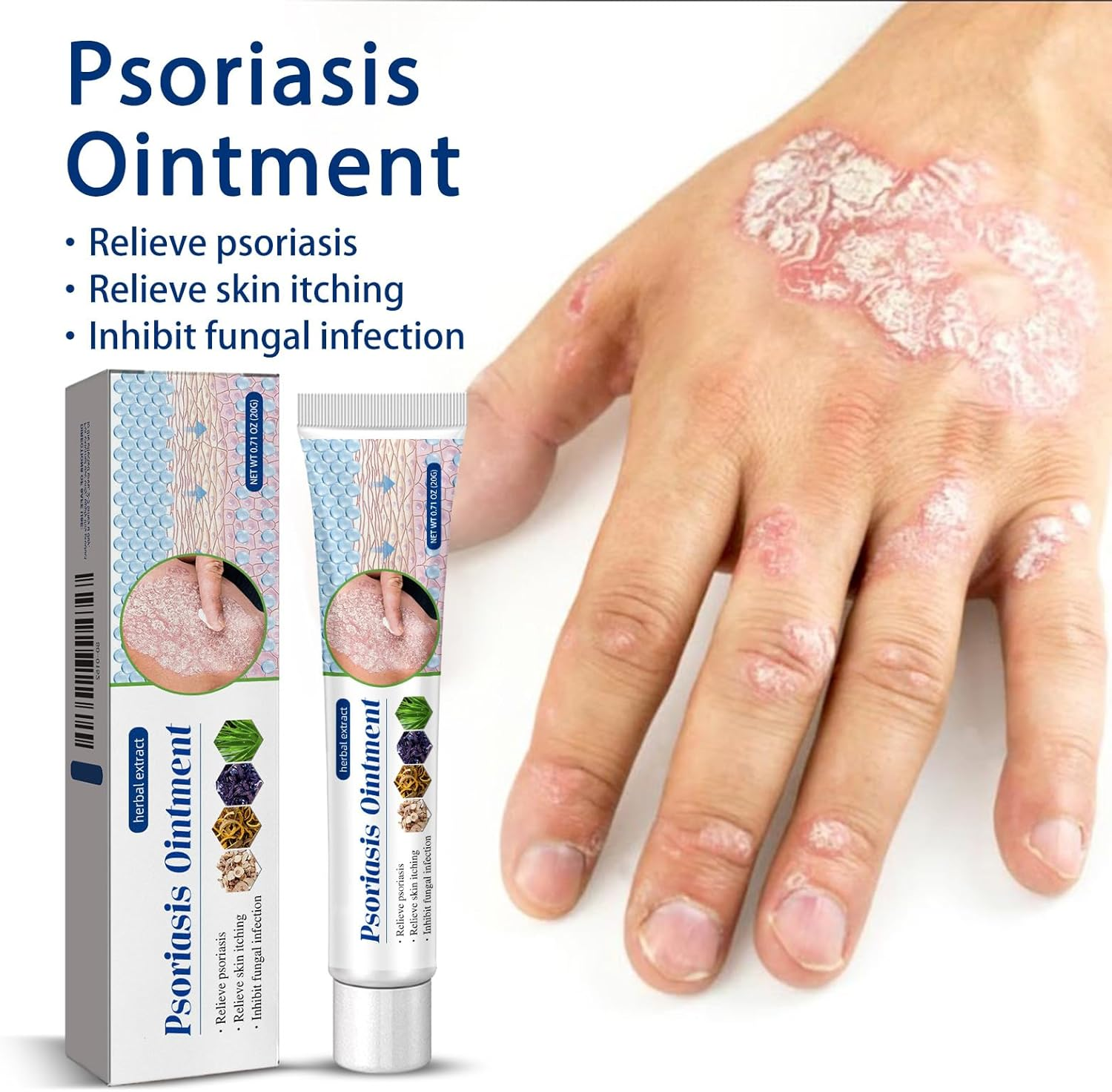 Moisturising Skin Care Cream for Body &ndash; Hydrating & Nourishing Formula &ndash; Soothing Daily Skin Moisturiser for Dry or Rough Skin image number 1