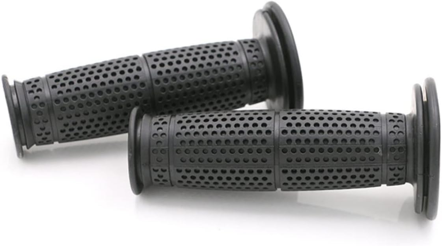 SUPVOX Classic Motorbike Accessories Motorcycle Rubber Grips Vintage Handlebar Tape Easy Installation for Riding Lovers