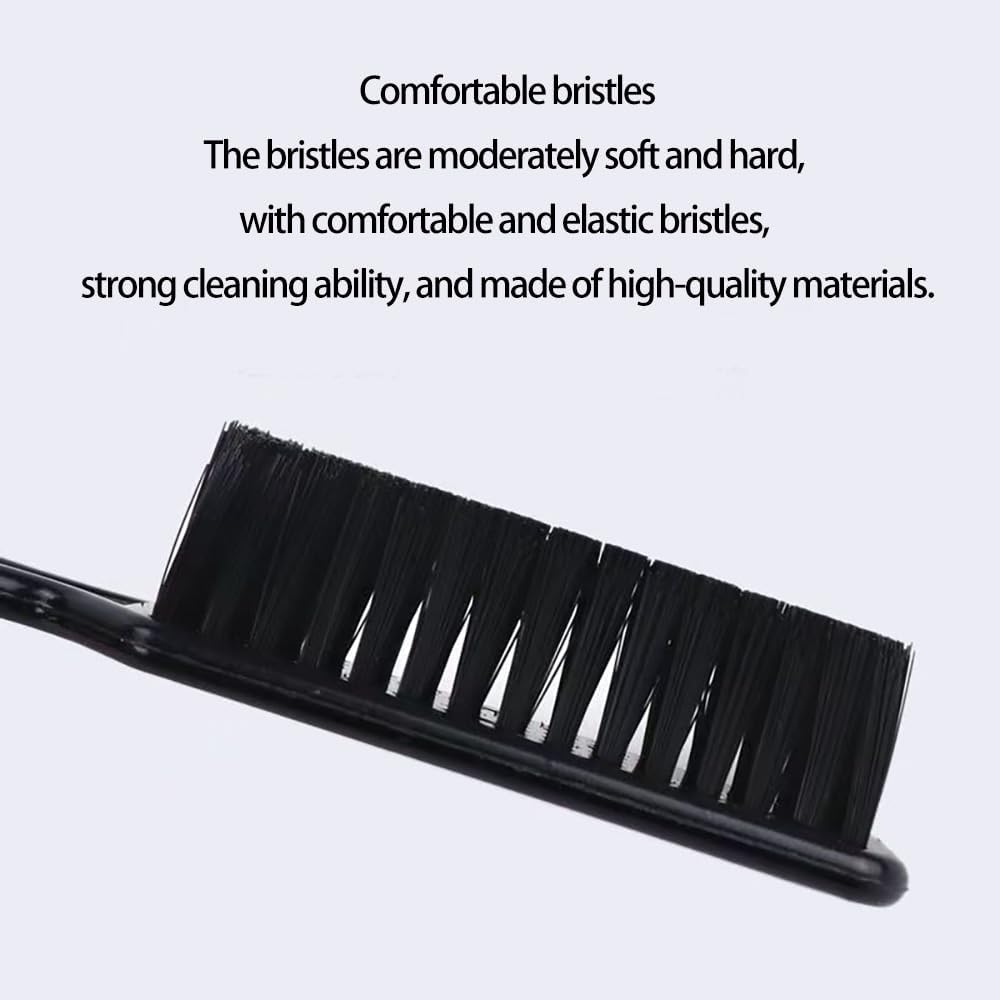 3 Pieces Hairdressing Cleaning Brush Barber Blade Cleaning Brush Tool for Hair Clippers Black image number 1