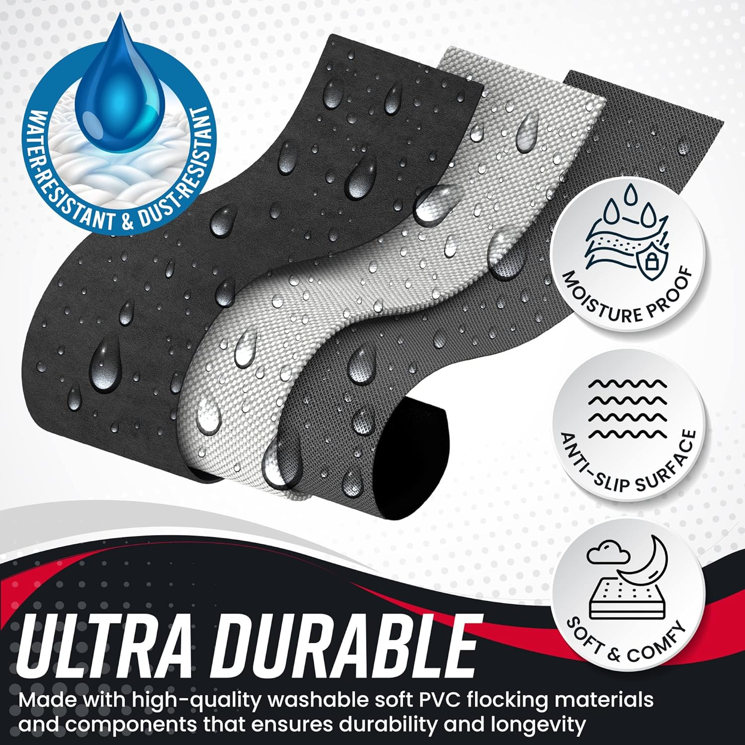 Vaygway Inflatable Car Air Mattress &ndash; Air Bed with Pump Kit &ndash; Back Seat Travel Air Mattress &ndash; Camping Vacation Blow up Bed - Sleeping Pad with 2 Pillows - Universal Car SUV Truck Fit image number 1