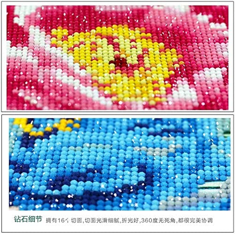 HIGHROCK 5D Diamond Painting Kit, Gem Art and Craft Puzzle, Adults Paint with Diamonds Full Kit, DIY Diamond Art Painting for Wall Decorations.（Villa） image number 4