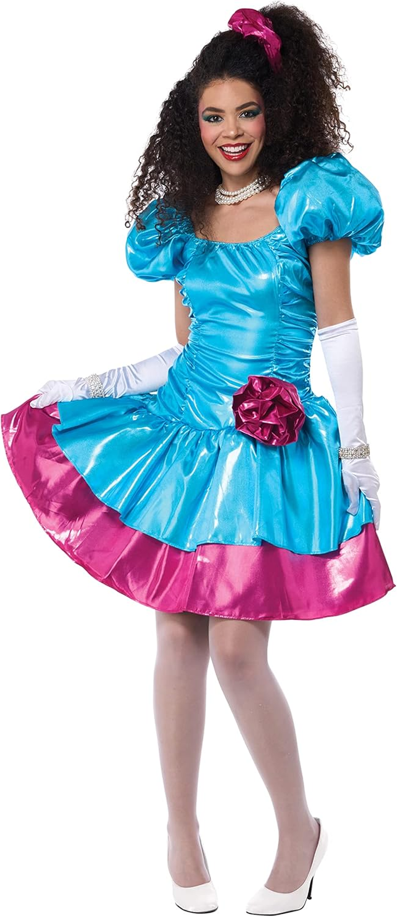 California Costumes 80'S Party Dress, Adult Women, X-Large