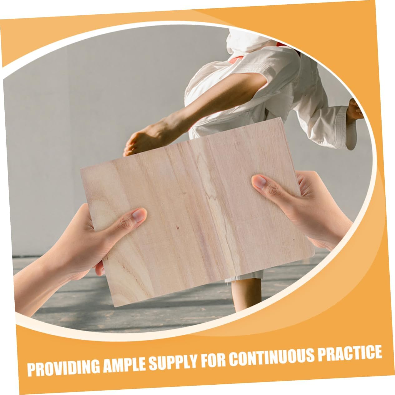 SUPVOX 6Pcs Karate Practice Boards Performing Breaking Boards Board Karate Breaking Boards Training Breaking Boards Punching Board image number 3