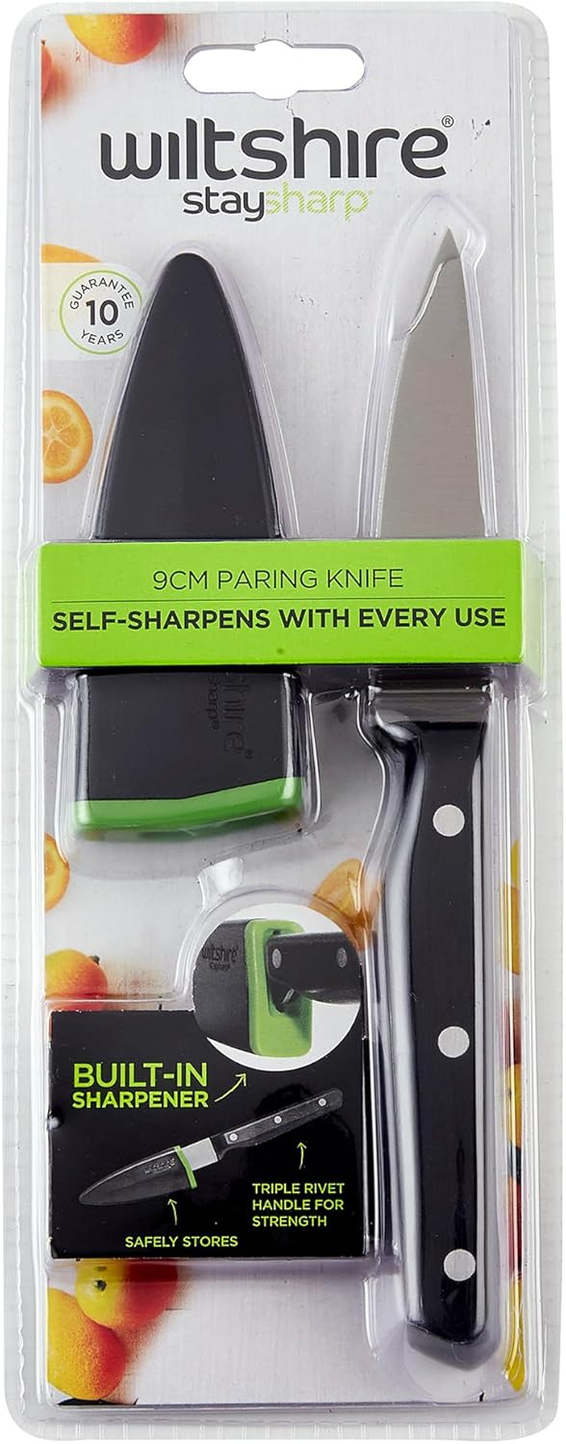 Wiltshire Staysharp MK5 Triple Rivet Paring Knife, 9 Cm Length image number 6