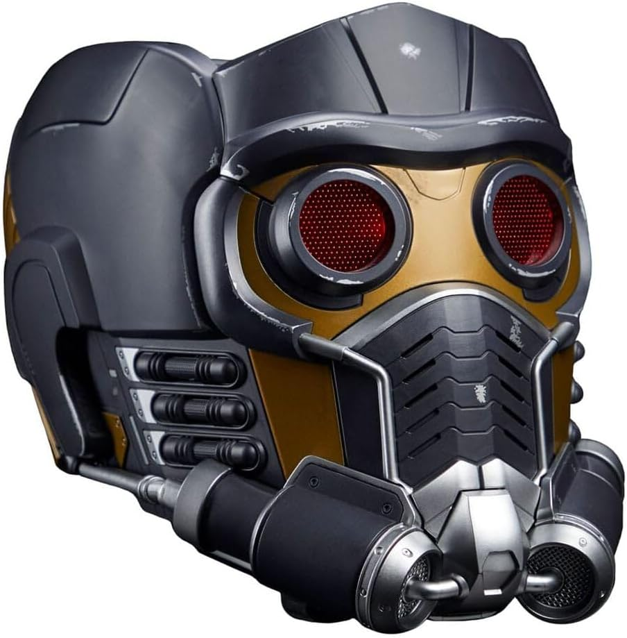 GUARDIANS of the GALAXY Marvel Legends Series Star-Lord Premium Electronic Roleplay Helmet with Light and Sound FX, Guardians of the Galaxy Adult Roleplay Gear image number 5