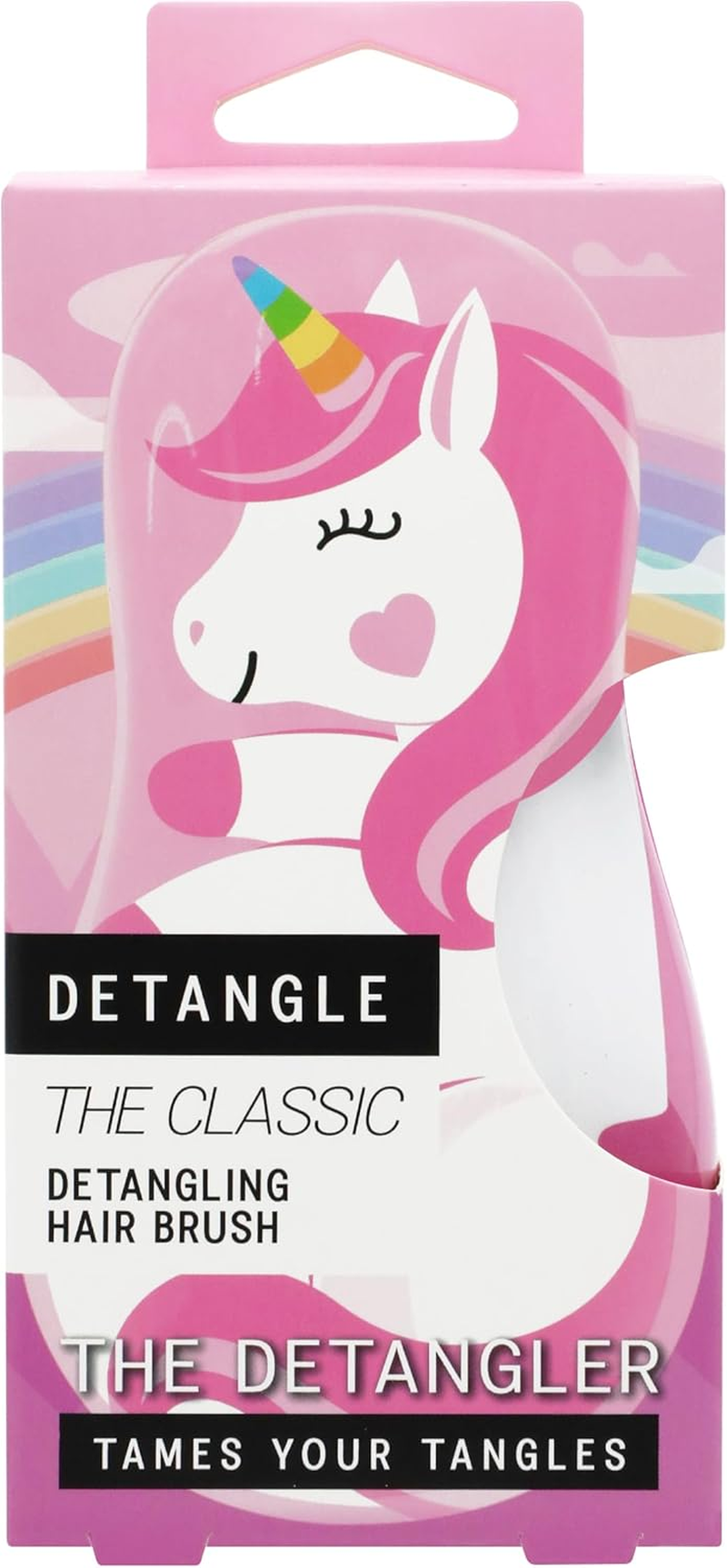 The Detangler Classic Detangling Hair Brush - Unicorn image number 1