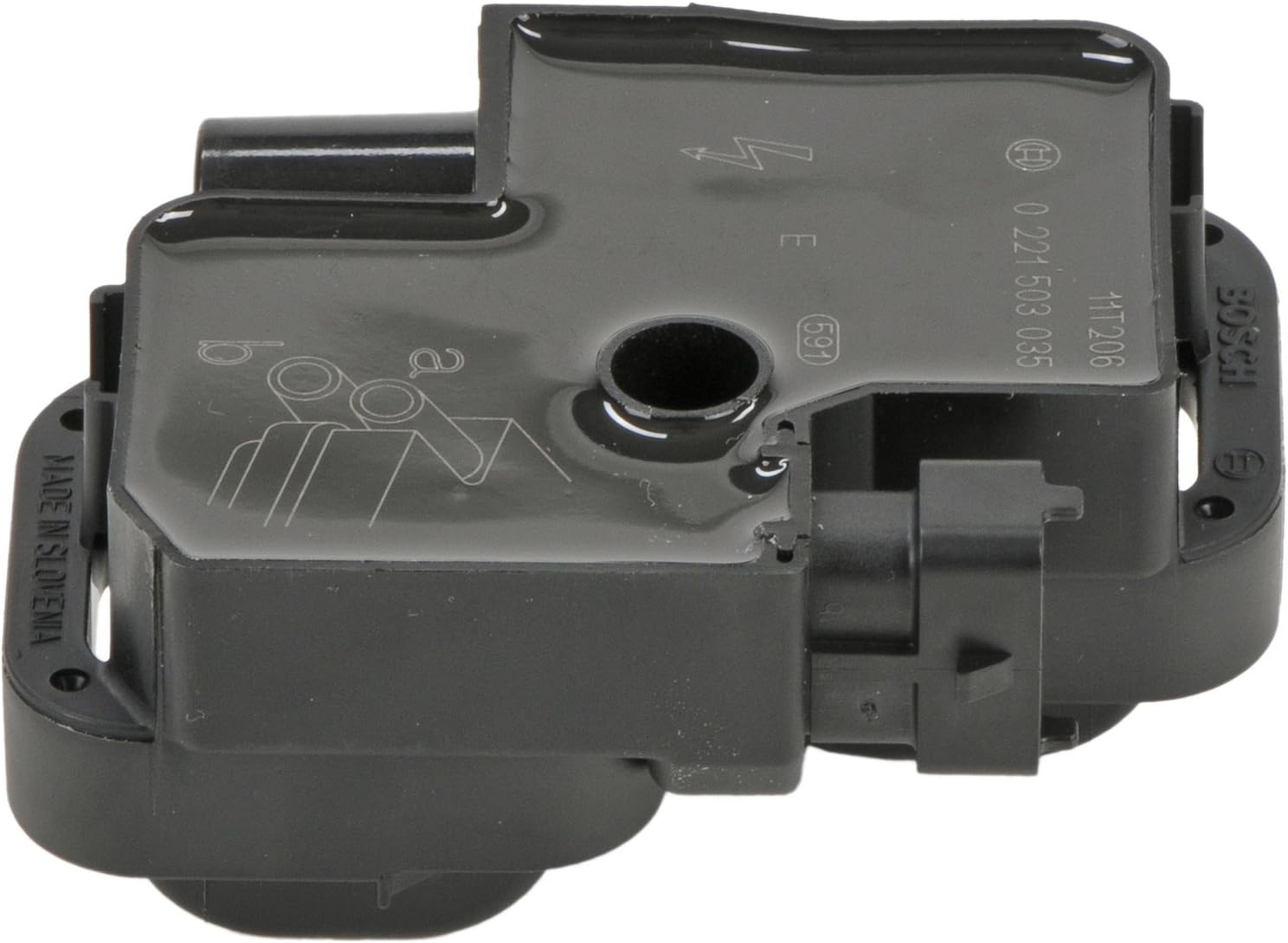 Bosch 0221503035 Original Equipment Ignition Coil - Compatible with Select Mercedes B, C, CL, CLK, CLS, E, G, ML, R, S, SL, SLK, AMG (240, 280, 320, 350, 430, 450, 500) + More - Single image number 3