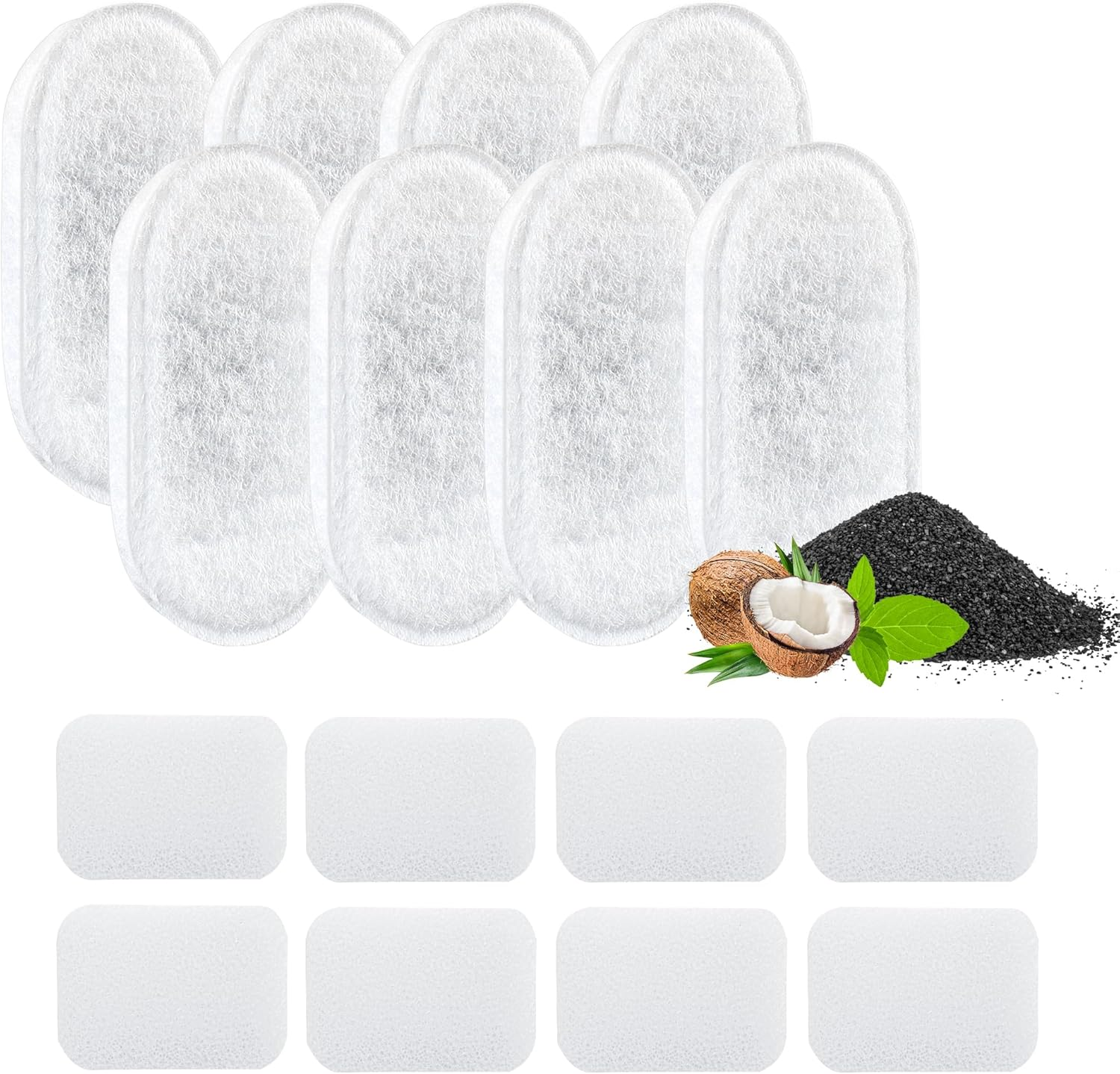 MIXC Filter for Cat Fountain Pack of 8 image number 3