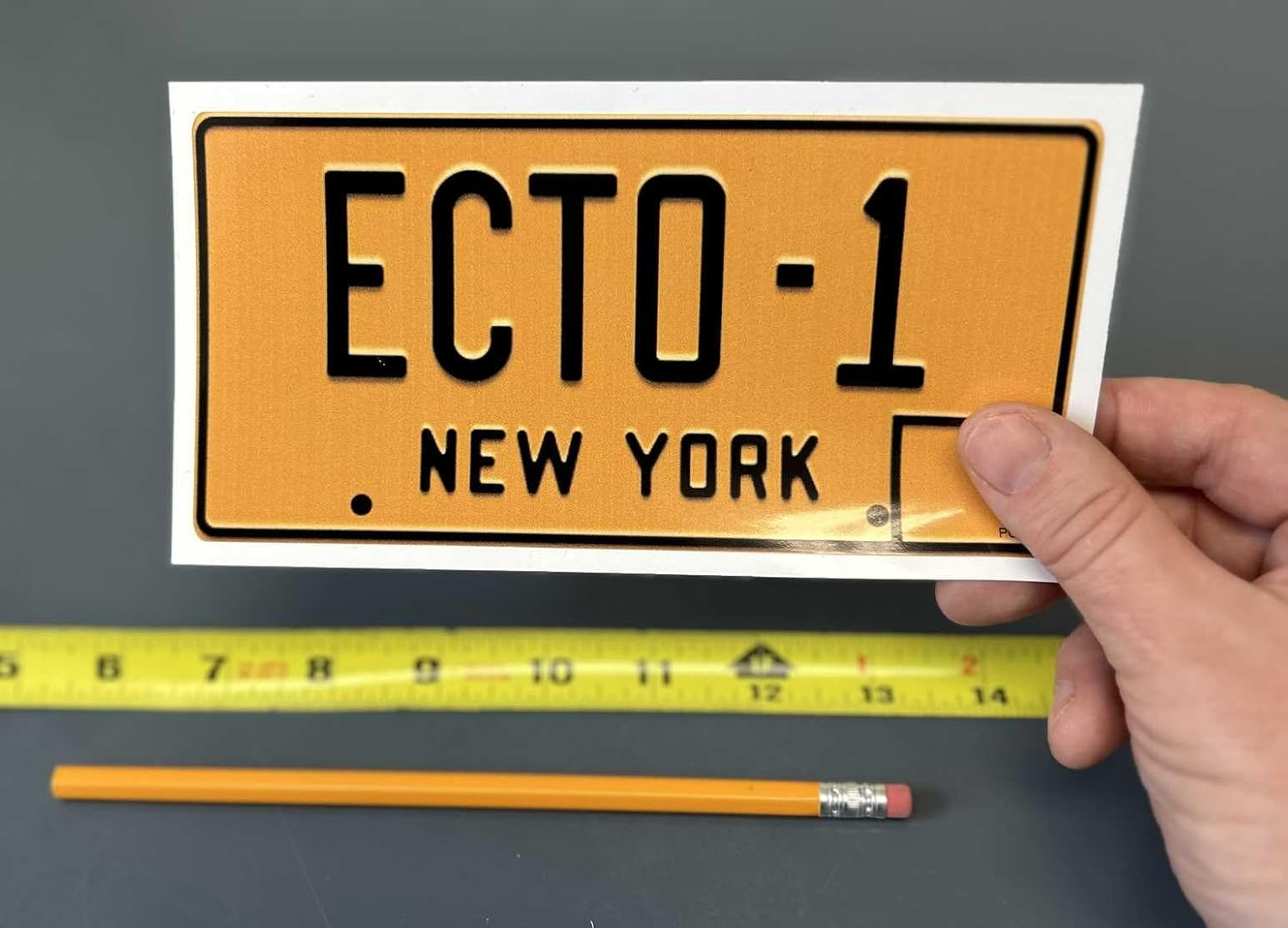 Gear Tatz - Ecto-1 - Movie Tribute - Bumper Stickers - 3.5 X 7 Inches - Professionally Made in the USA (Vinyl,X1) image number 2