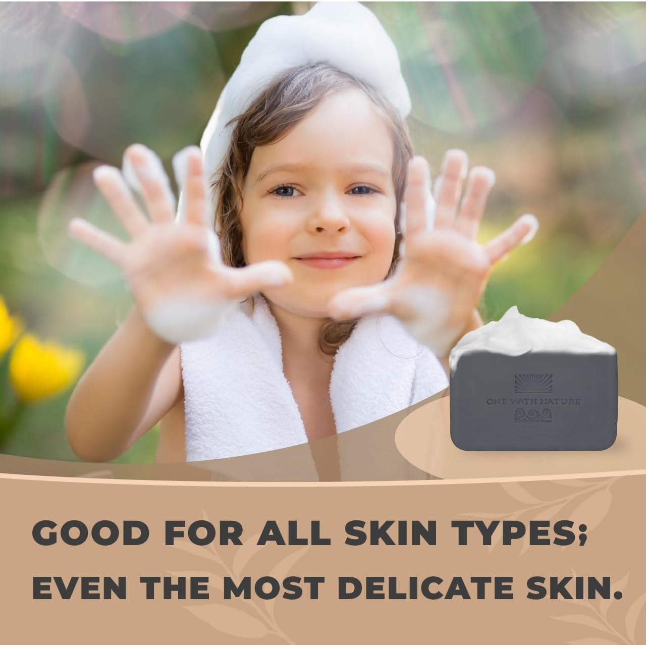 DEAD SEA Salt CHARCOAL SOAP 3 Pk ? Activated Charcoal, Shea Butter, Argan Oil. for Problem Skin. image number 3