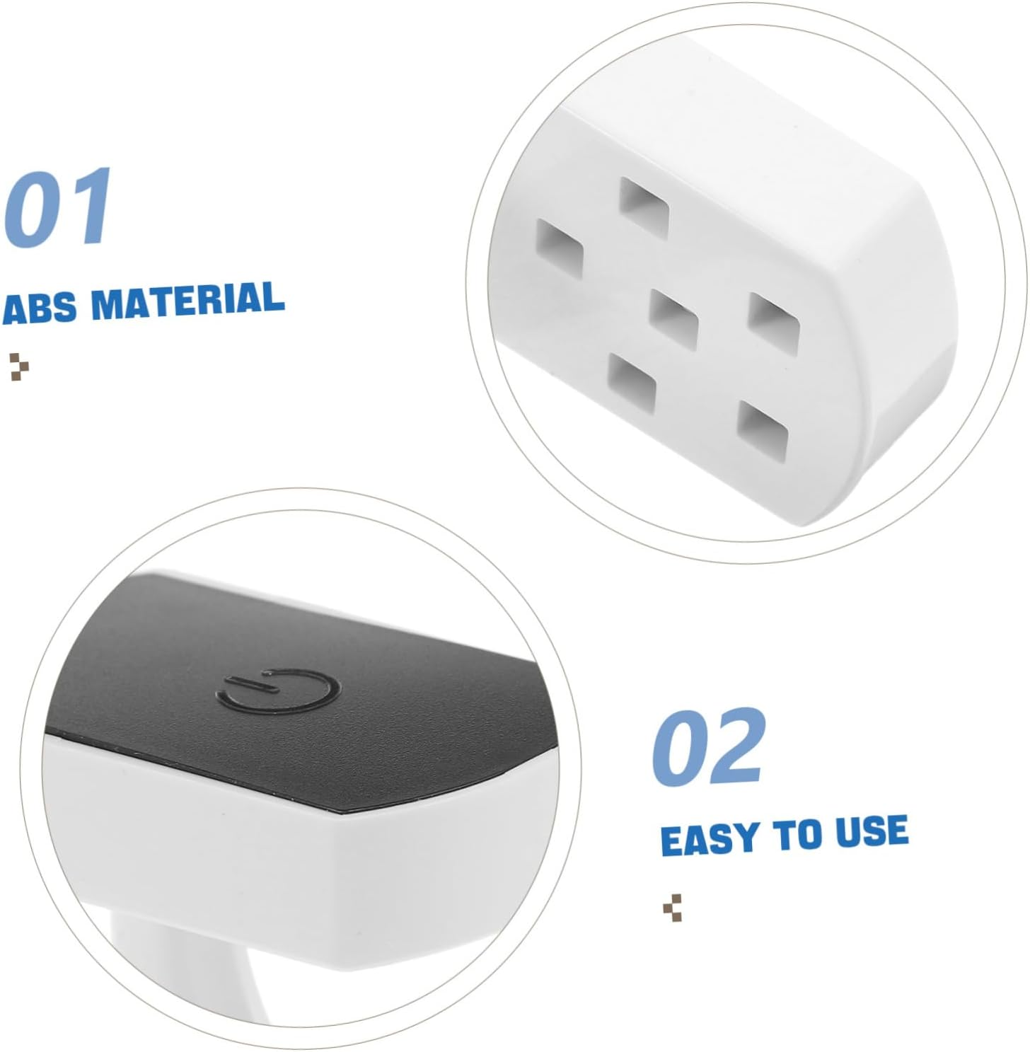 TOPPERFUN 2Pcs Portable Mini UV Nail Lamp USB LED Gel Polish Dryer for Home and Travel Compact Energy Saving Nail Polish Dryer for Manicure Starters and Salon Use