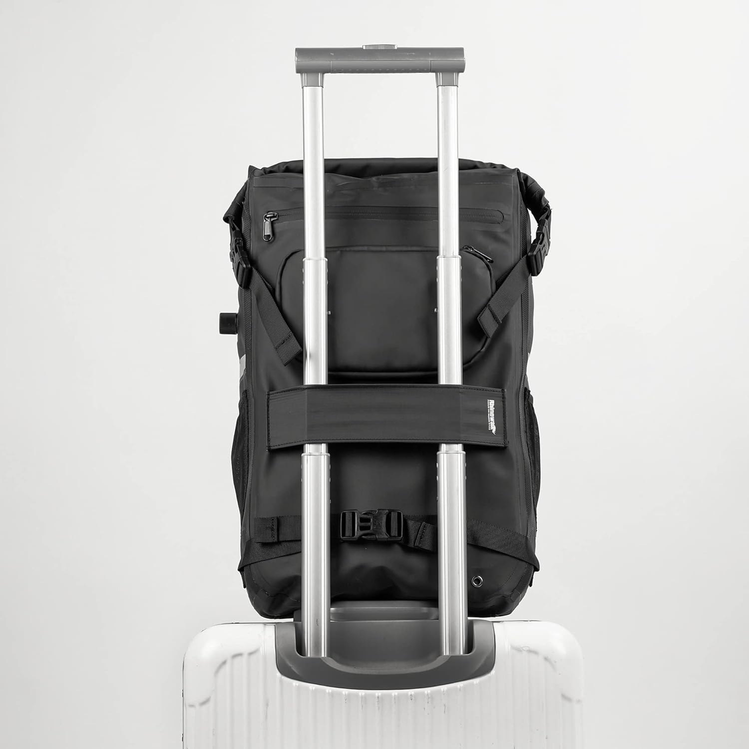 Rhinowalk Bike Pannier Bag Bicycle Bag, Panniers for Bicycles, Motor Pannier Backpack Shoulder Bag Professional Cycling Accessories (Black) - Black image number 5