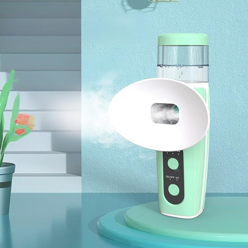 Eye Steamer for Dry Eyes,Heated Eye Mist Sprayer,Eye Treatment, Portable Heated Eye Masks,Mini Eye Moisturizing Cleaning Soothing Steamer,Electric Eye Mist Sprayer with Warm Compress for Home & Travel (Yellow) image number 1