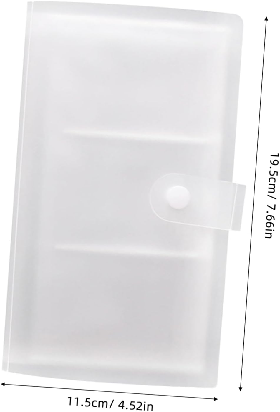 2Pcs Card Holder Booklet Cards Storage Album Picture Album Holder for Home Office Photocard Holder Post