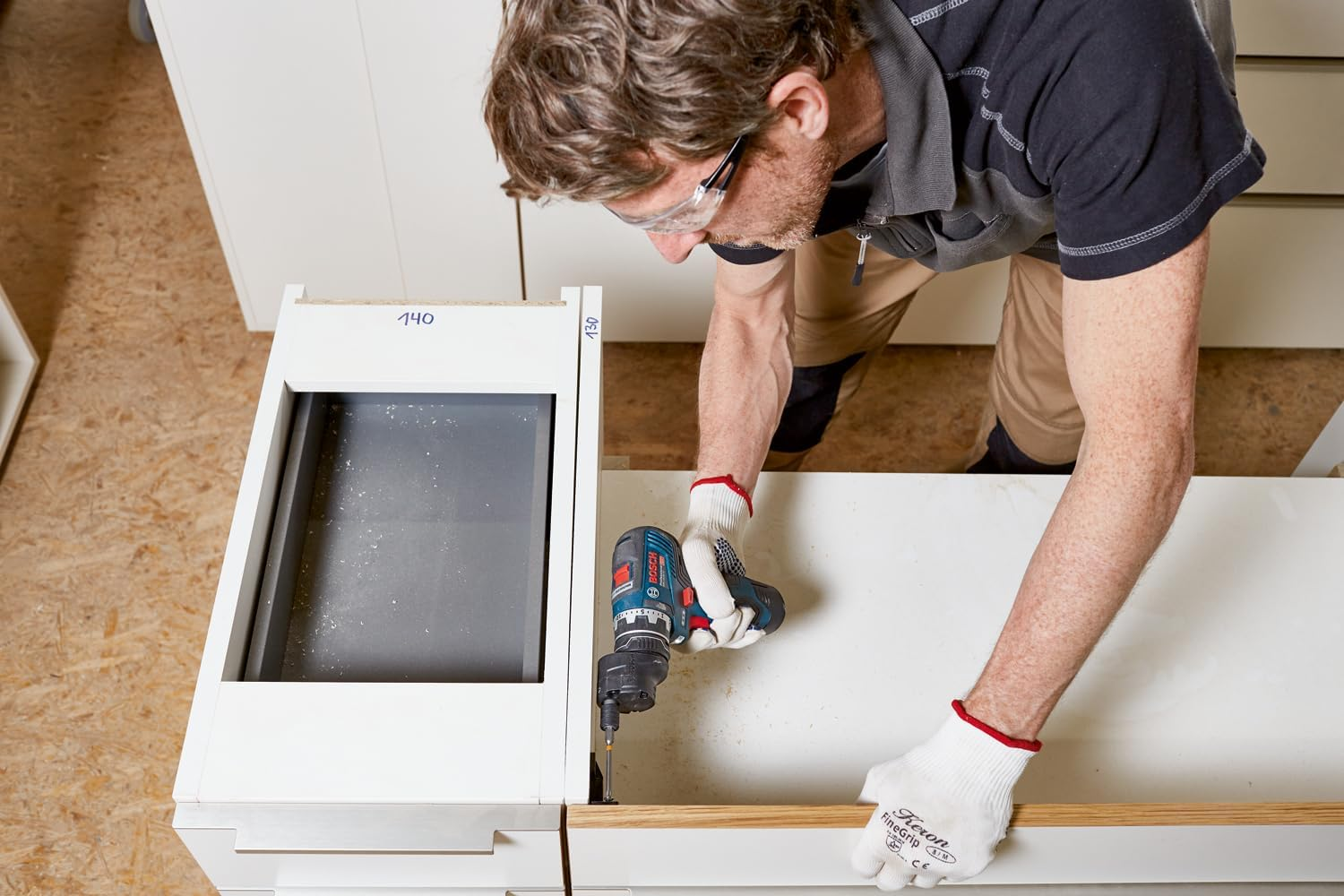 Bosch Professional 12V System GSR 12V-35 FC Cordless Drill/Driver (Incl. 4 Flexiclick Adapters, excluding Batteries and Charger, in L-BOXX 102) &ndash; Flexiclick System image number 1