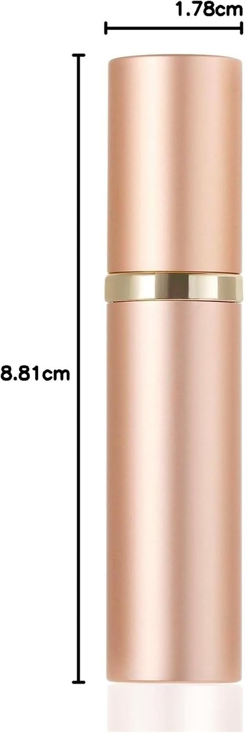 Perfume Atomiser Refillable &ndash; 5Ml Portable Leakproof Travel Spray Bottle, Mini Bottom-Filling Fragrance Atomizer, Pocket Size Perfume Dispenser, Unisex (Rose Gold) image number 6