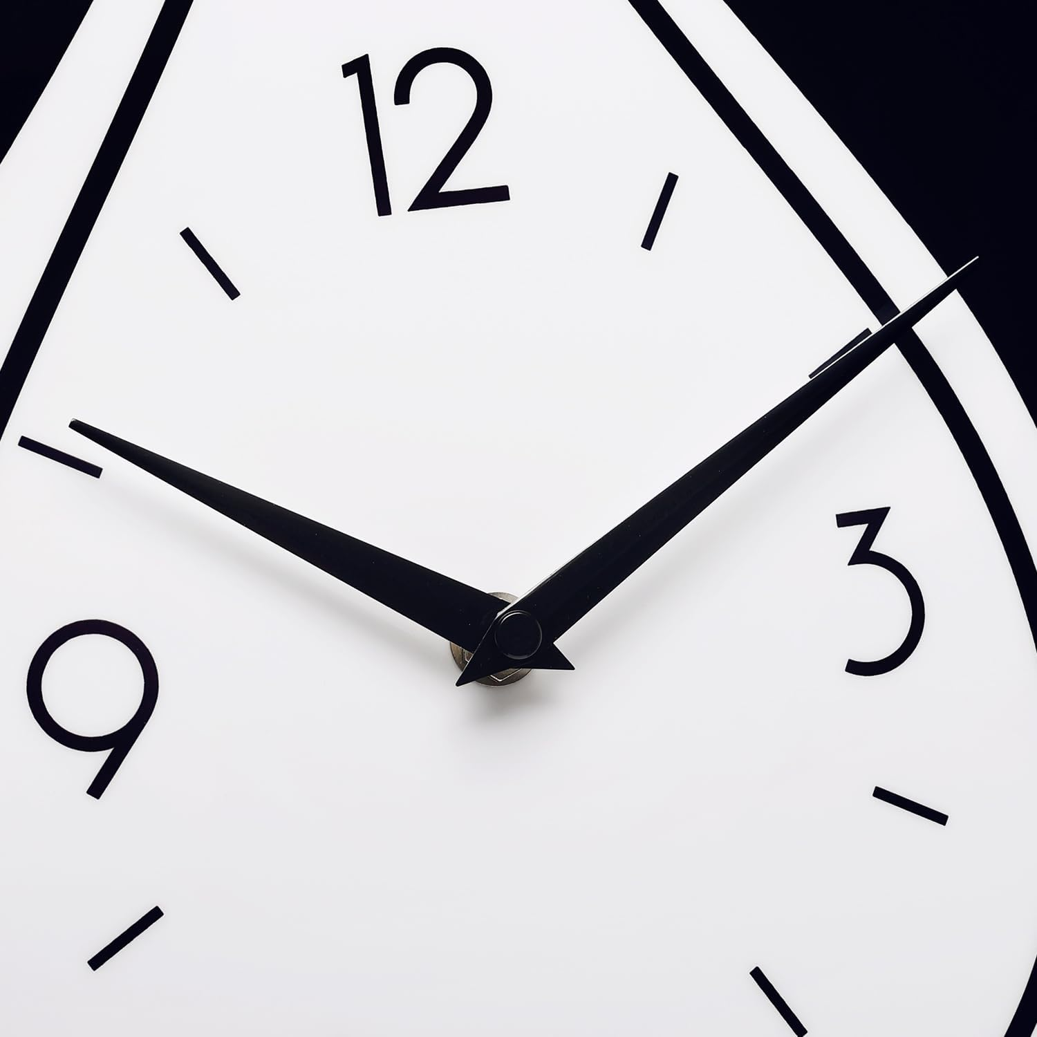 KSYOU Decorative Wall Clock for Living Room Decor, Modern Wall Clocks Battery Operated for Bedroom Kitchen Office Home, 16.5 Inch Big Silent Creative Wall Clock Non Ticking&hellip; image number 2