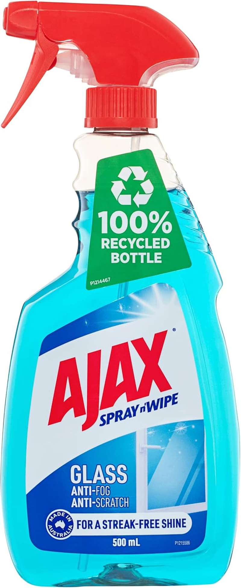 Ajax Spray N Wipe Glass Cleaners 500 Ml (Pack of 2) image number 6