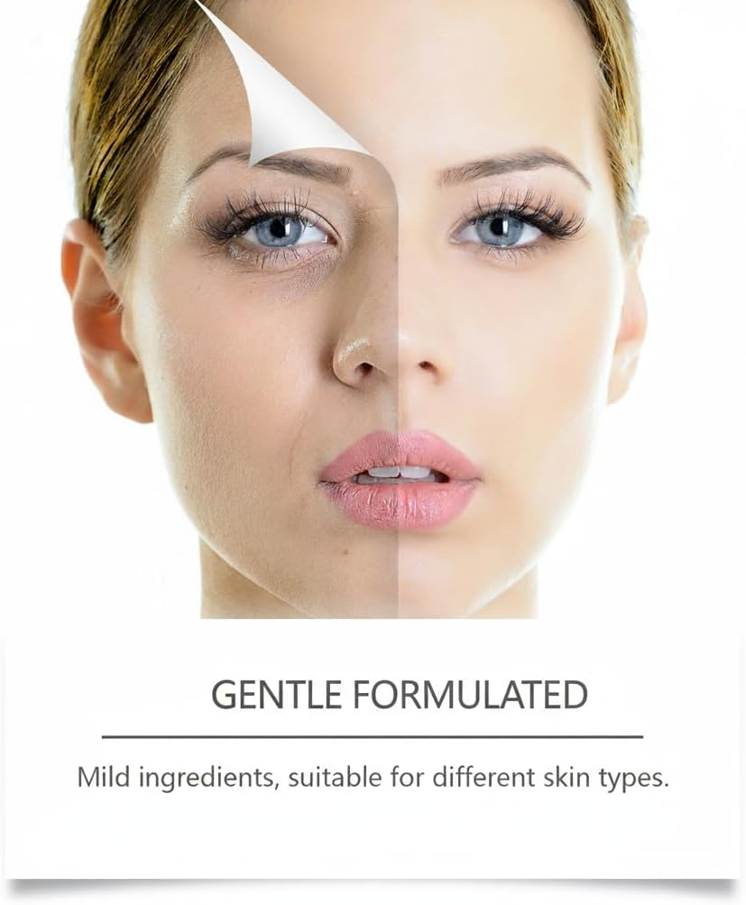 100% Organic Facial Oil, Anti-Aging Moisturizing Essential Oil for Wrinkle Reduction Firming Brightening & Smooth Fine Lines - Natural Face Serum for All Skin Types, Hydration & Skin Glow (2PCS)