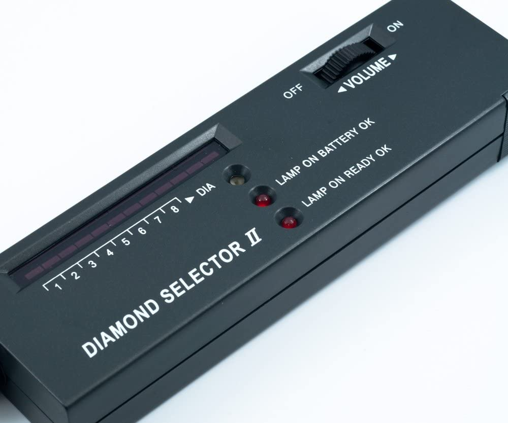 QUMOX Diamond Tester II V2 with 60X LED Loupe &ndash; Portable Electronic Gemstone Selector Tool for Diamond, Moissanite & Gem Testing &ndash; High Sensitivity Thermal Conductivity Detector with Sound & Light Ind image number 4