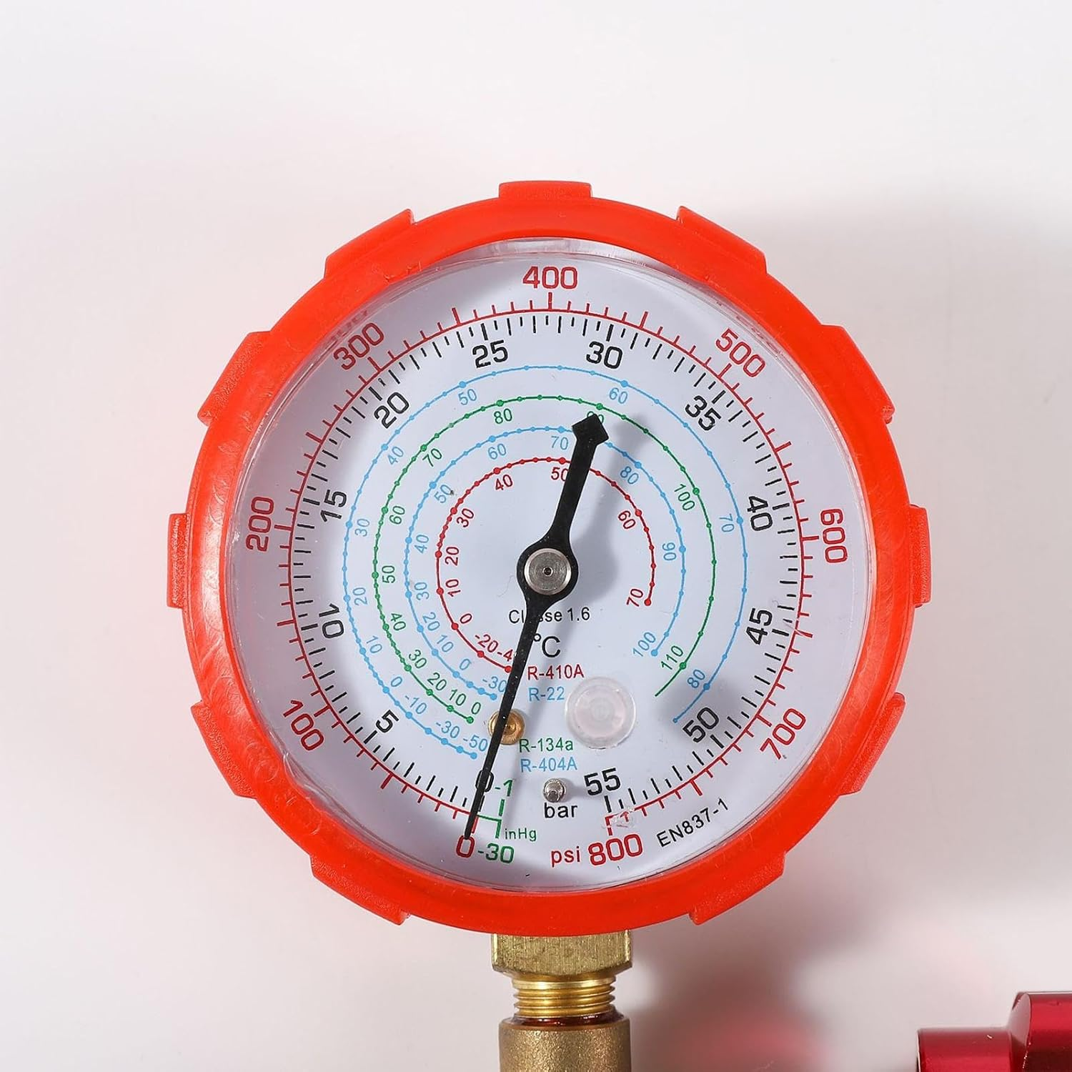 AC Manifold Gauge - Air Conditioning Gauges - Automotive Accessories, Precise Refrigeration Gauges, A/C System Maintenance R134A R22 R410A R404A image number 3