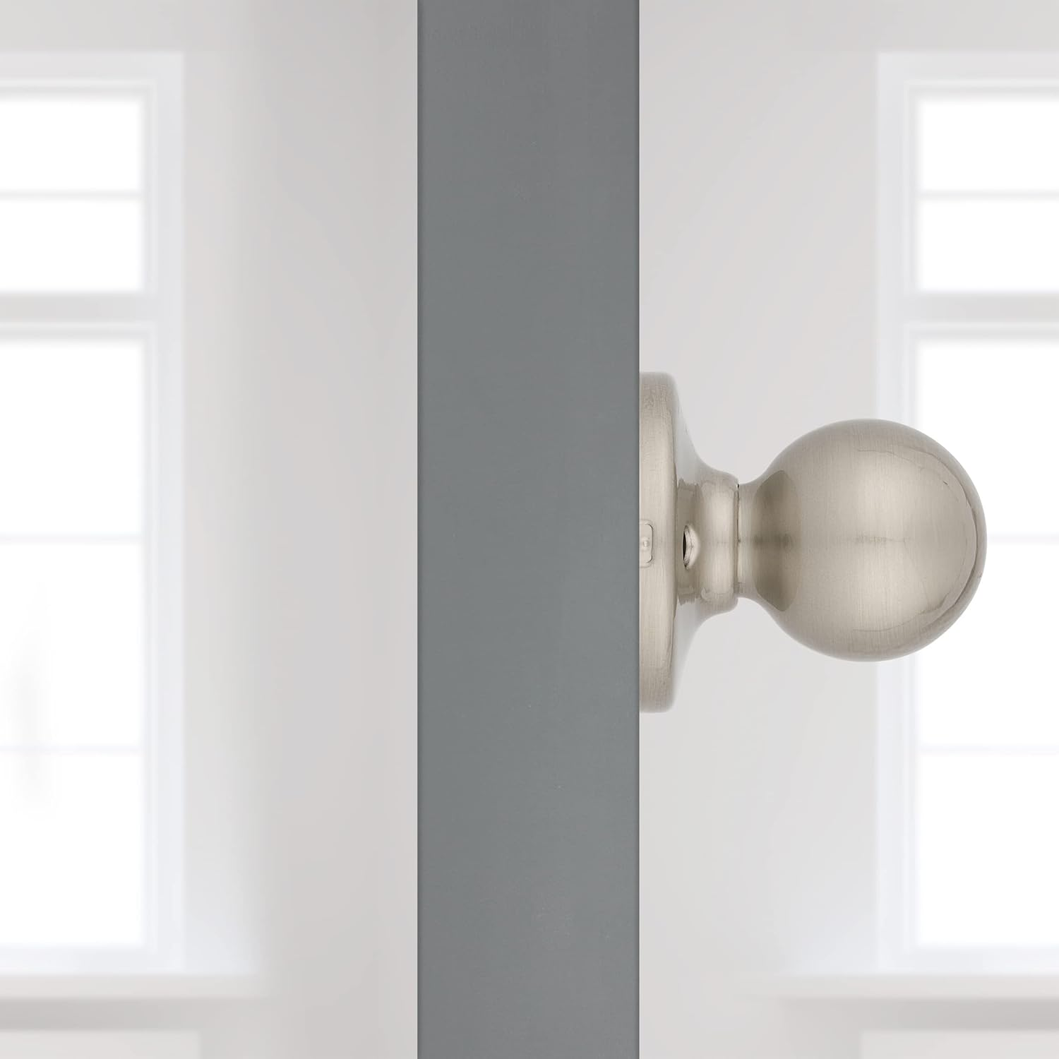 Kwikset Polo Half-Dummy Knob in Satin Nickel image number 4