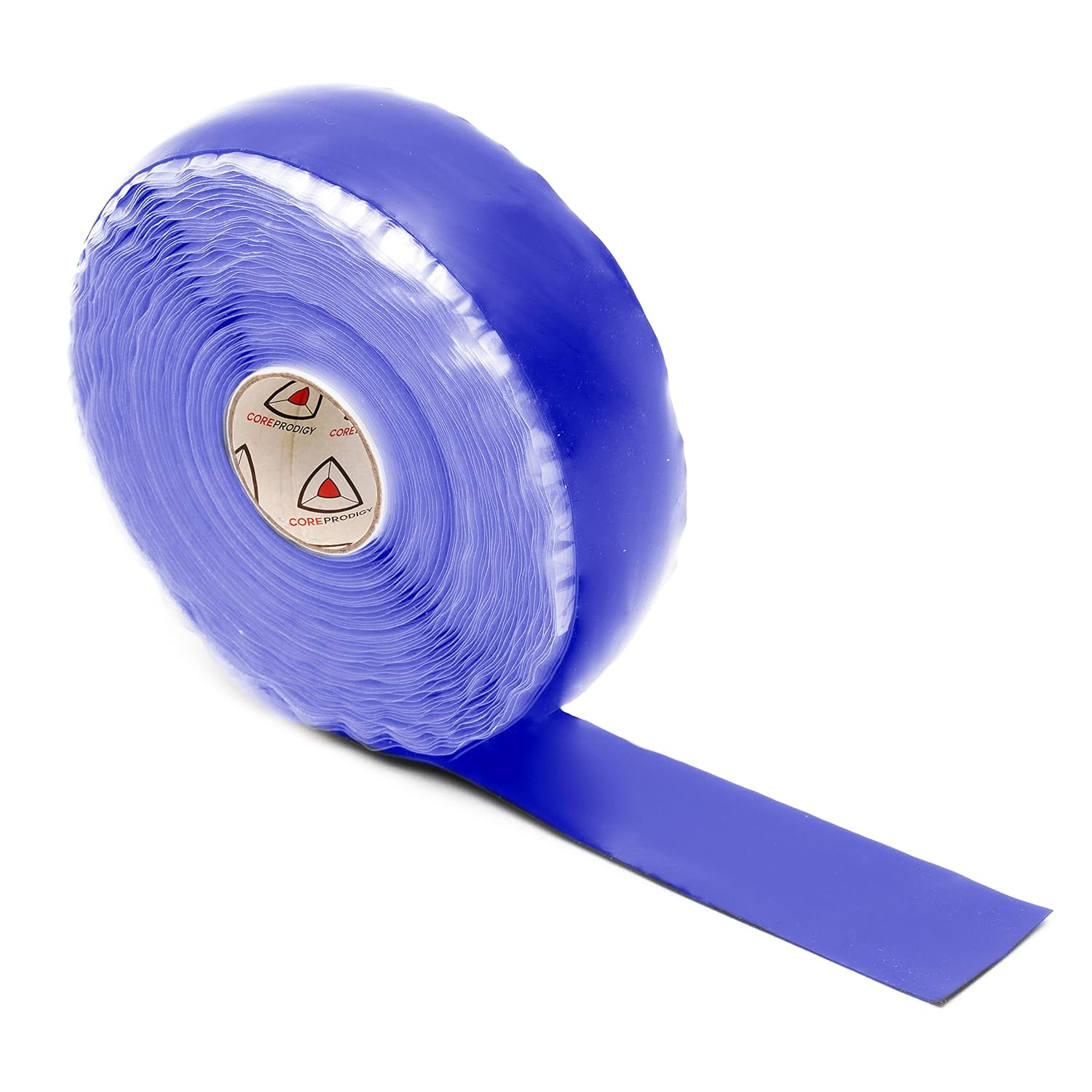 Core Prodigy Fusion Grip Tape - Silicone Rubber Wrap for Pull up Bars, Barbells, Dumbbells, Sports and Gym Equipment, and Tools (10 Foot, Black)