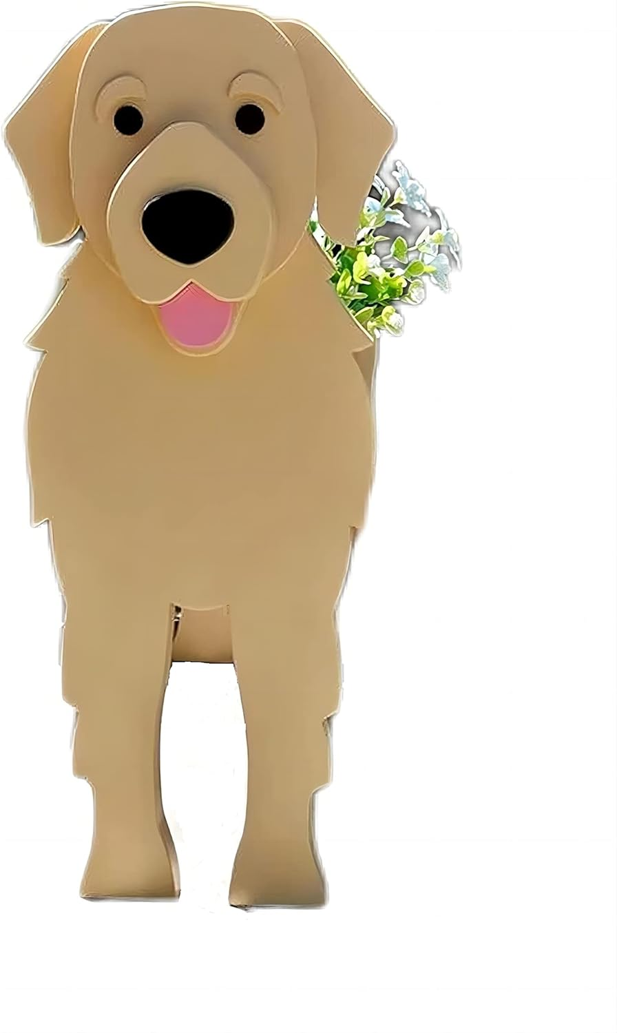 Bamboo'S Grocery Lokii Gray Schnauzer Dog Planter, Cute Dog Plant Pot, Animal Shape Plant Containers, for Outdoor Indoor and Garden Decoration Plants