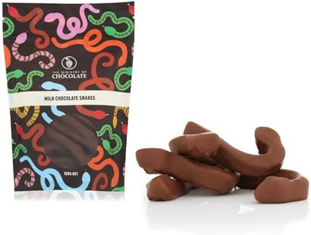 The Ministry of Chocolate Milk Chocolate Coated Snakes 150 G image number 2