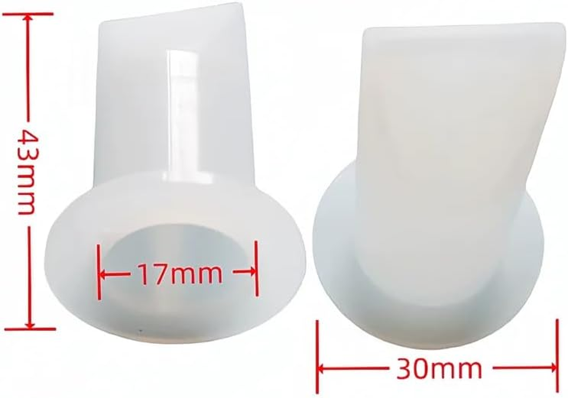 10 Pieces 29.5 X 16.5 X 43Mm Dripless Valve Nozzle Food Grade Silicone Duckbill Valve Filling Machine Leak Proof Drip Nozzle image number 2