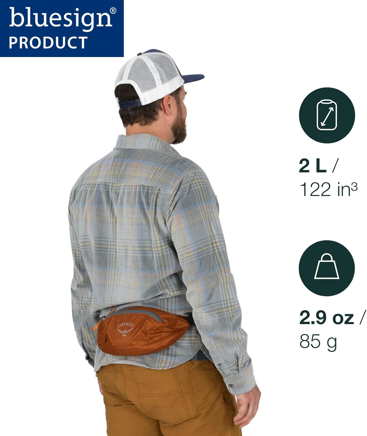 Osprey Europe Ultralight Stuff Waist Pack - Black image number 6