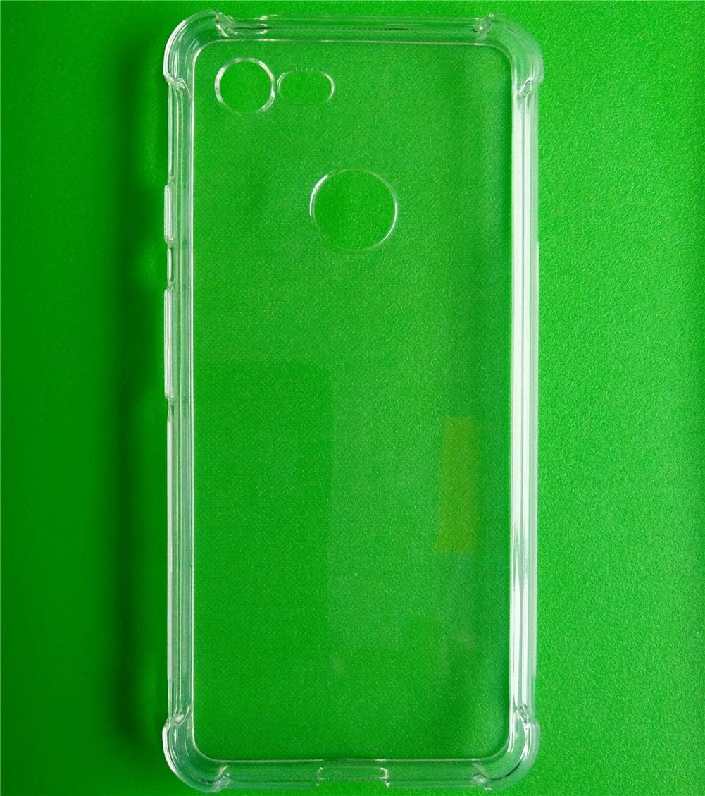 USTIYA Case for Google Pixel 3 XL Clear TPU Four Corners Protective Cover Transparent Soft image number 2