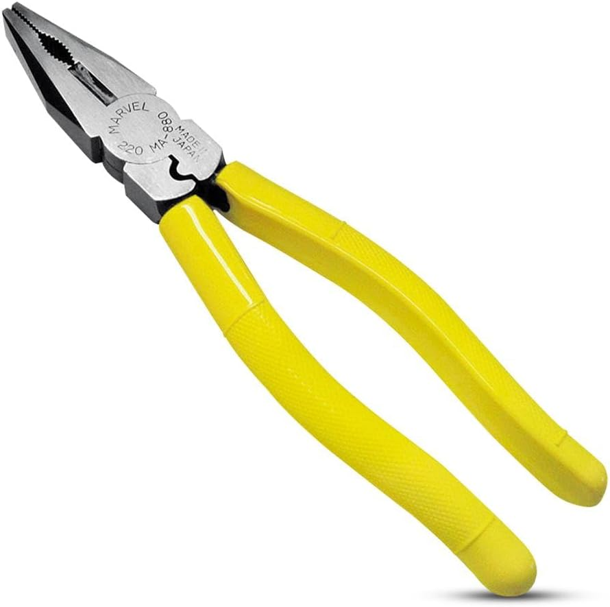 MARVEL MA880 - Heavy Duty Linesman'S Pliers 225Mm Drop Forged Hardened Steel Black image number 2