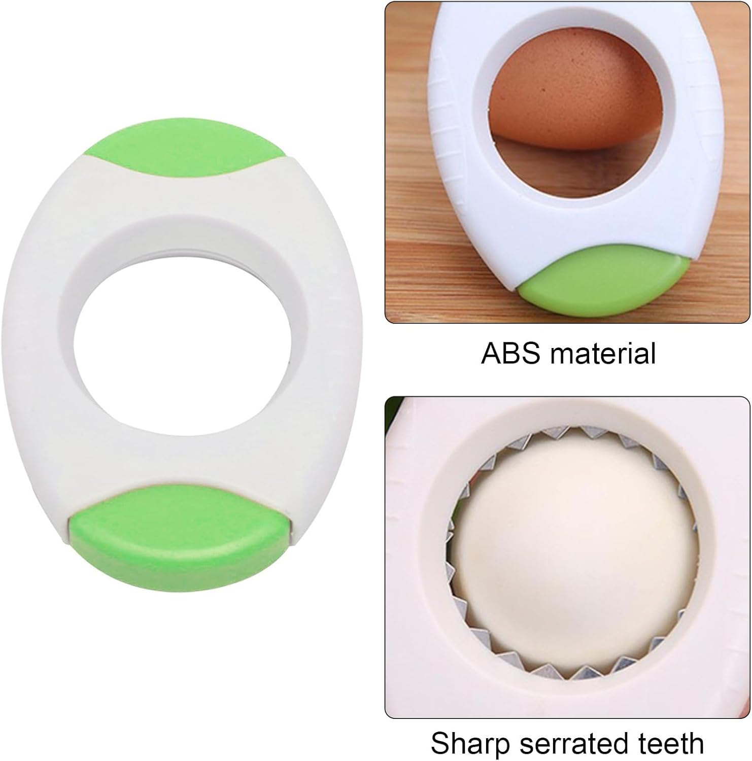 Wesoke Egg Shell Opener, Egg Peeler Egg Topper Cutter Eggshell Separator for Raw Eggs, Egg Cracker Chopper for Hard Boiled Eggs image number 1