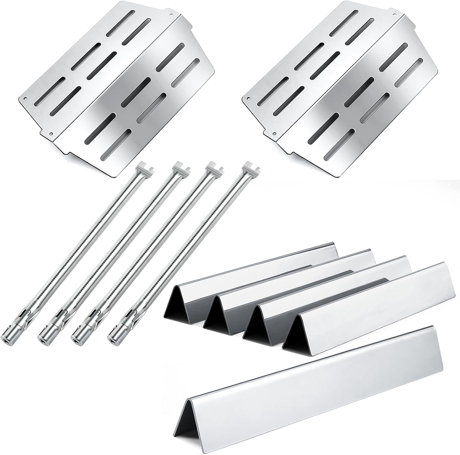 Genesis 62752 Grill 4 Burner 7620 7621 Flavorizer Bars 65505 Heat Deflectors Replacement Parts for Weber Genesis Grill Parts 300 Series with Front Control E-310 E-320 E-330 S310 S320 S-330 EP310 EP320 image number 5