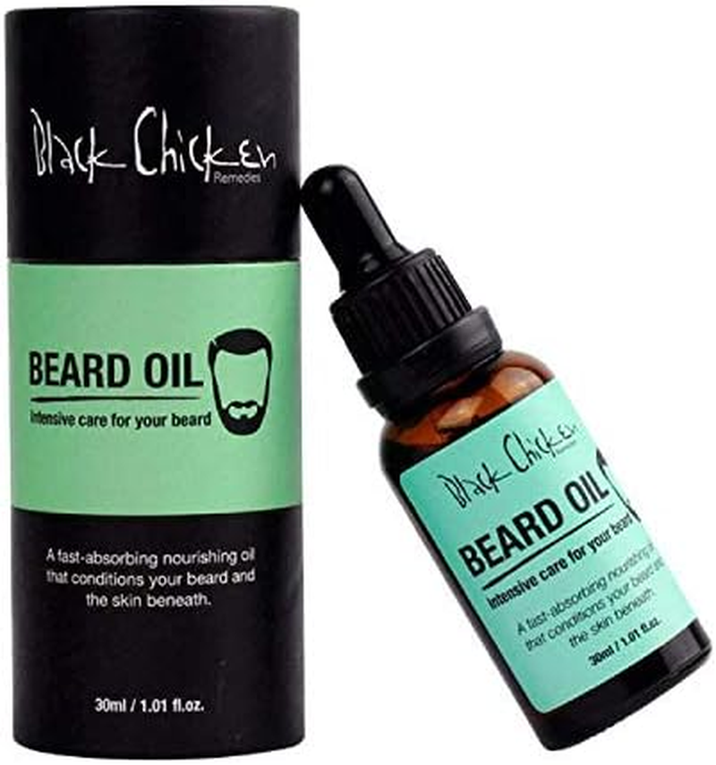 Black Chicken Remedies Moisturising Skin and Beard Oil 30 Ml image number 2