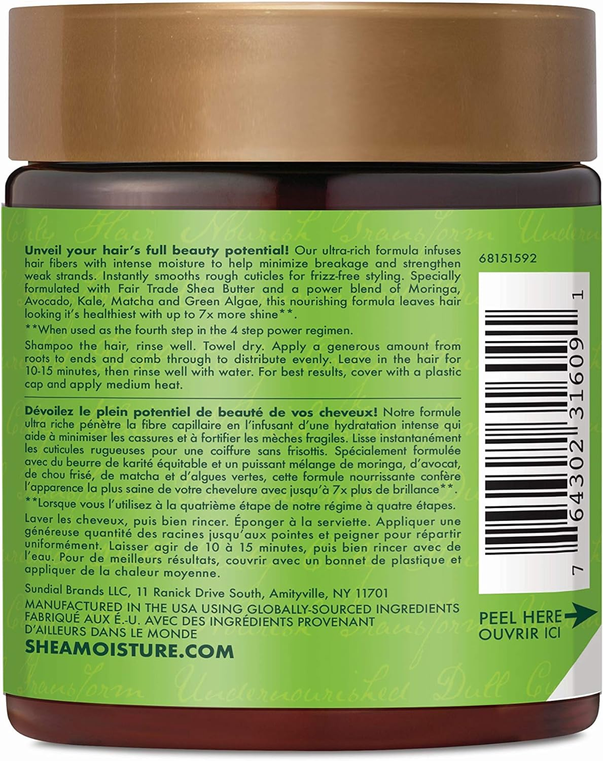 Shea Moisture Moringa & Avocado Power Greens Reconstructor 227Ml image number 1