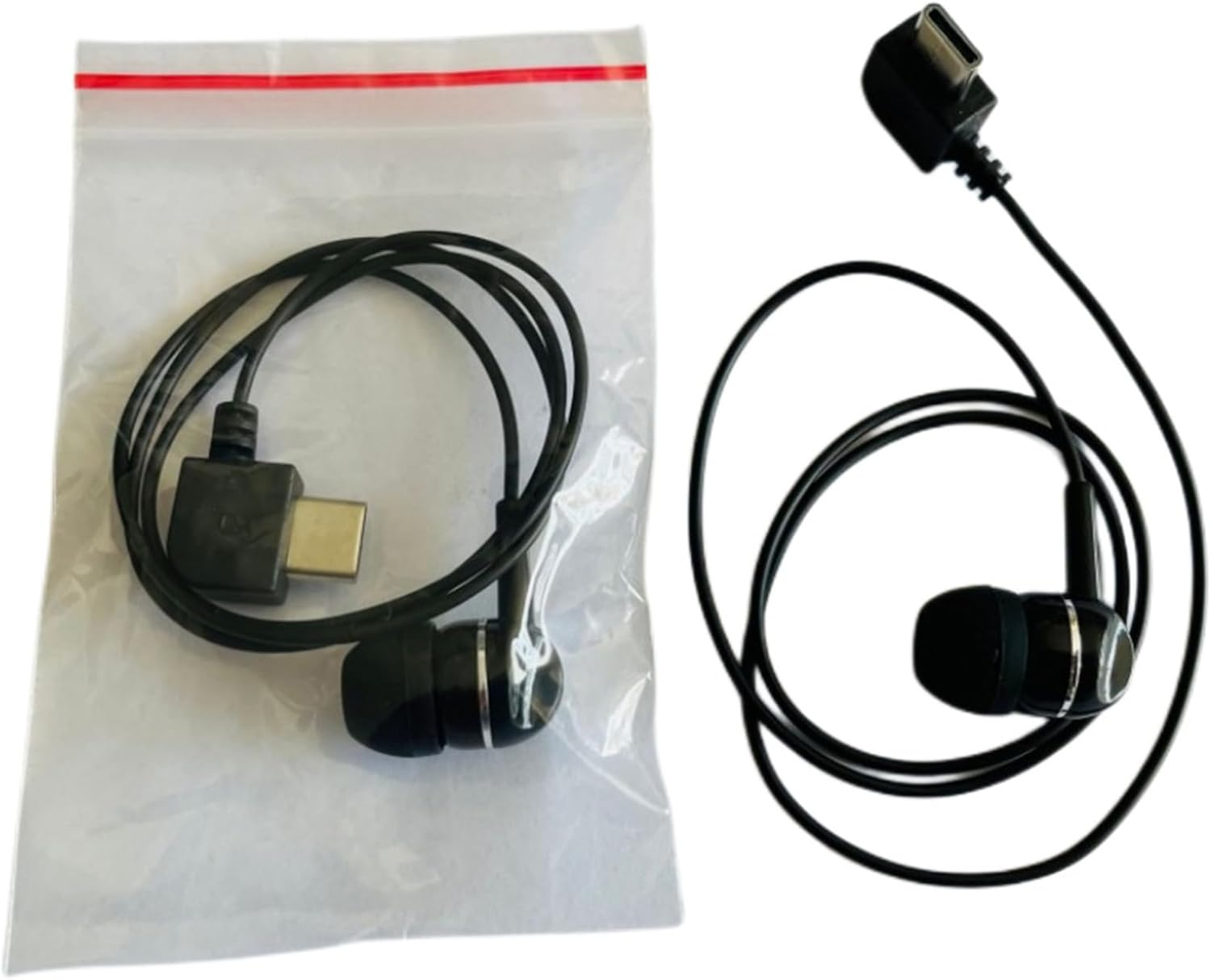 USB C Monaural Earbuds Feature Noise Isolating Design and Structure in Ear Monaural Earbuds image number 6