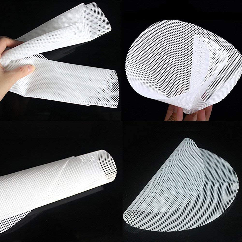 Silicone Steamer Liners, 5Pc Non-Stick Dumplings & Buns Mesh, 12In/30Cm image number 2