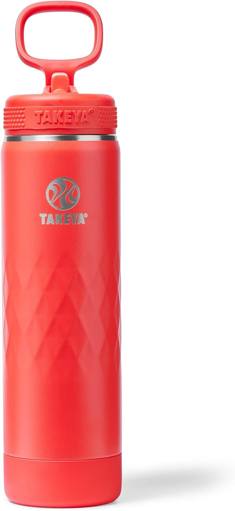 Takeya Sport 40 Oz Triple-Insulated Stainless Steel Water Bottle, Straw Lid &ndash; Leakproof, Sweatproof, Bpa-Free, Keeps Drinks Cold 36 Hrs, Hot 14 Hrs &ndash; Moonlight