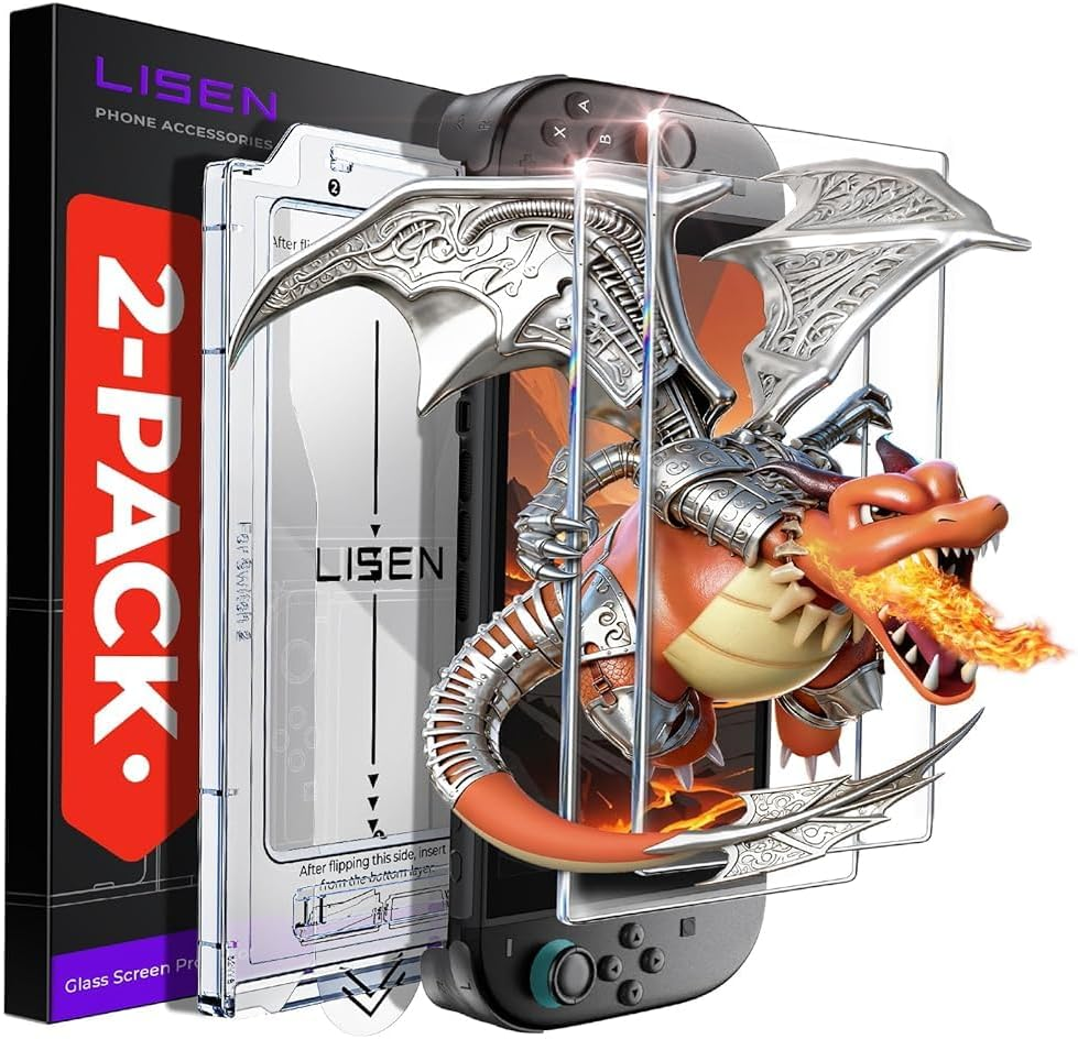 LISEN for Nintendo Switch Screen Protector image number 1