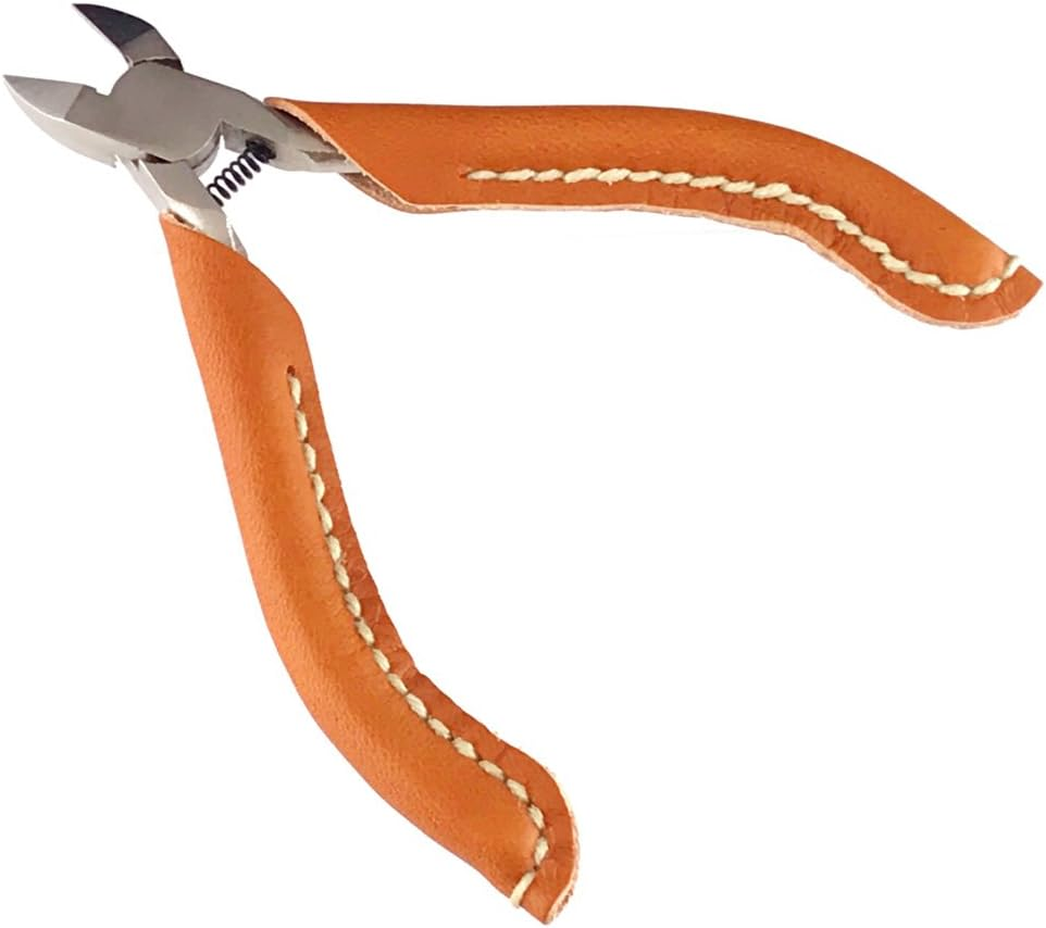 Material Link Genuine Leather Grip Nippers (Tool) CM Camel Bellybelly Original Rtool-N-Cm image number 2