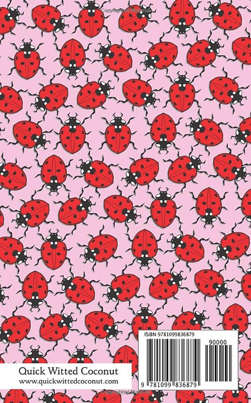 Ladybird Notebook - Ruled Pages - 5X8 - Premium: (Pink Edition) Fun Notebook 96 Ruled/Lined Pages (5X8 Inches / 12.7X20.3Cm / Junior Legal Pad / Nearly A5)