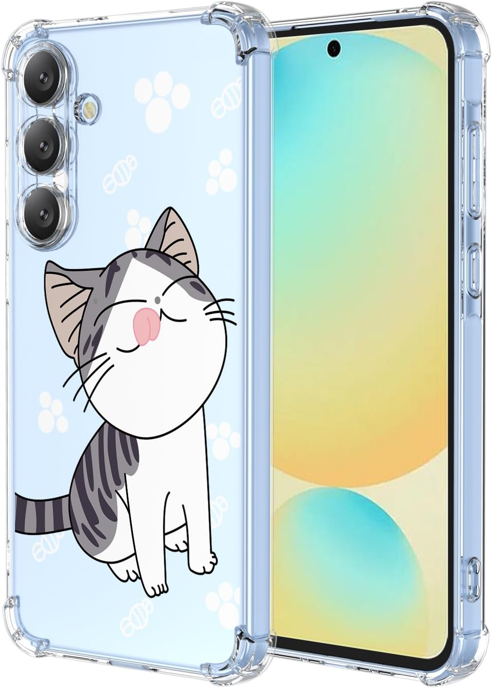 XINYEXIN Mobile Phone Case for Nothing CMF Phone 2 Pro Case Women Girls Flower Pattern Design Ultra Thin Transparent Protective Shockproof TPU Bumper Clear Case - Daisy