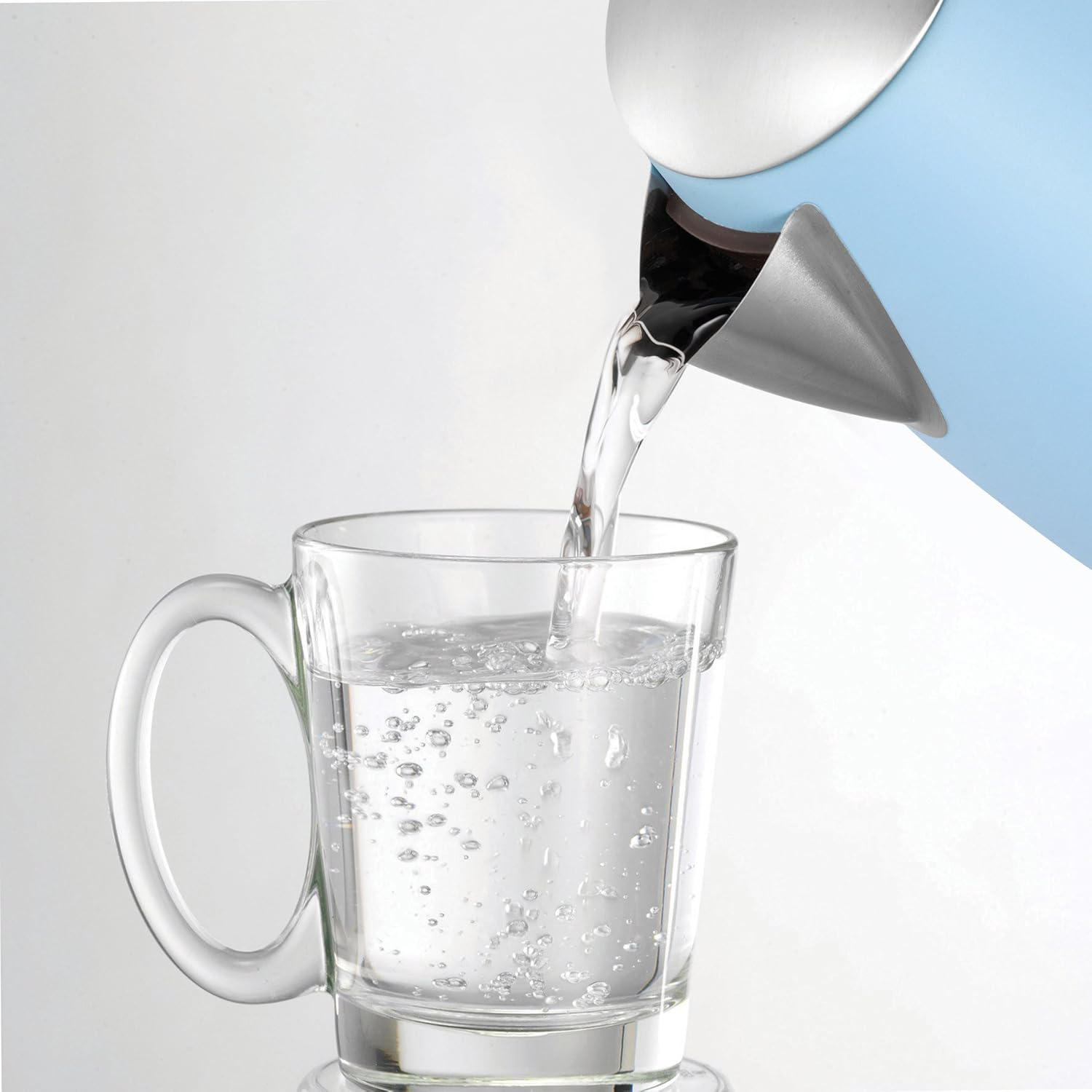 Morphy Richards 103002 - Accents Collection Kettle Jug Cream Blue Azure Teapot image number 4